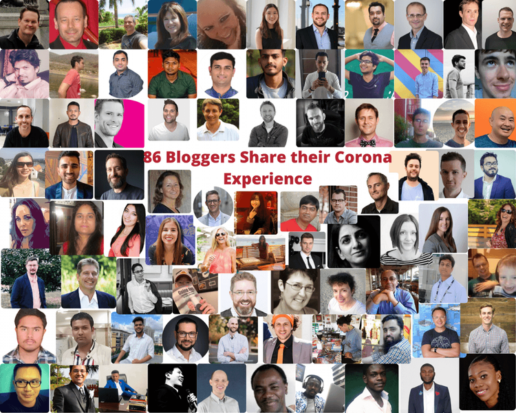 86 Bloggers Share their Corona Experience